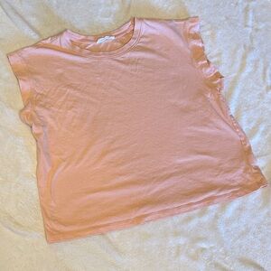 Double Zero Peach Muscle Tee